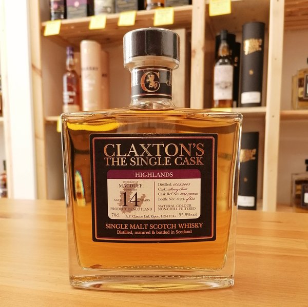 Macduff - Highlands - 14y - 2003 - Single Malt Scotch Whisky - Claxton's - The Single Cask