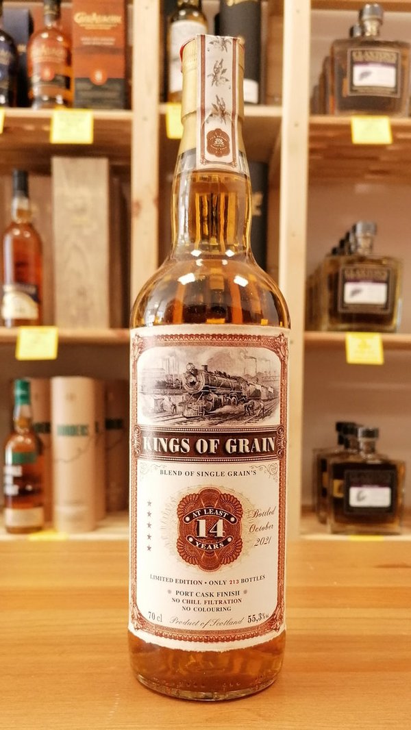 Kings of Grain | Highlands & Lowlands | min. 14y | Single Grain Blended Scotch Whisky | Jack Wiebers