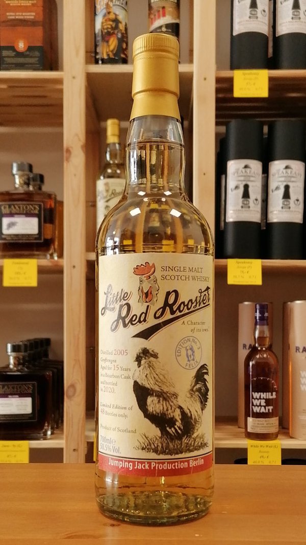 Little Red Rooster - Croftengea - Highlands - 15y - 2005 - Single Malt Scotch Whisky - Jack Wiebers