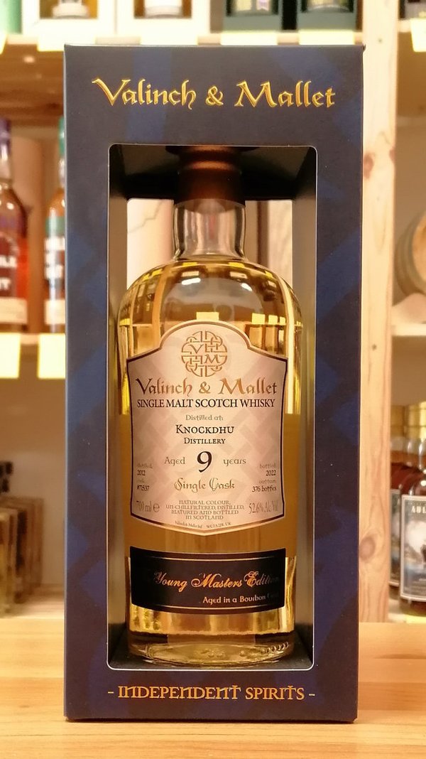 Knockdhu | Speyside | 9y | 2012 | Single Malt Scotch Whisky | Valinch & Mallet