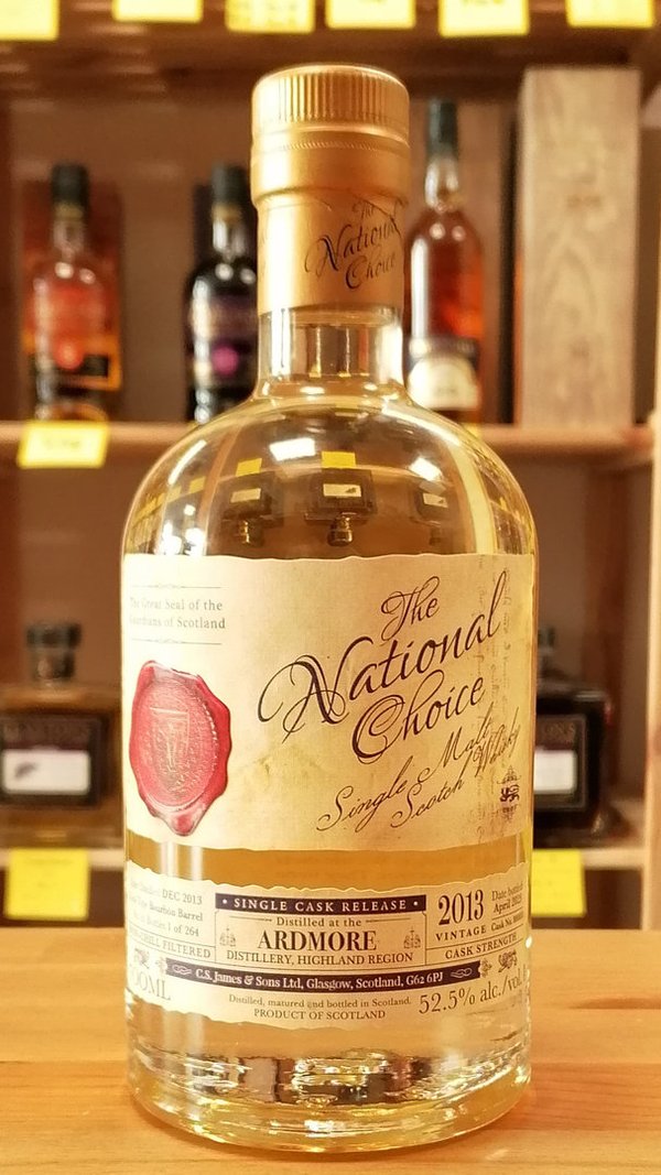 The National Choice: Ardmore | Highlands | 10y | 2013 | Single Malt Scotch Whisky | Jack Wiebers